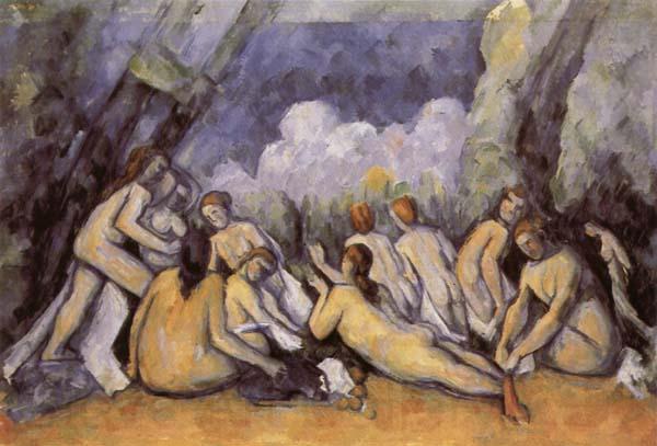 Paul Cezanne The Large Bathers France oil painting art